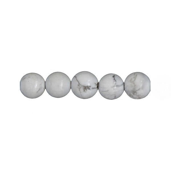Perla di howlite – 8 mm
