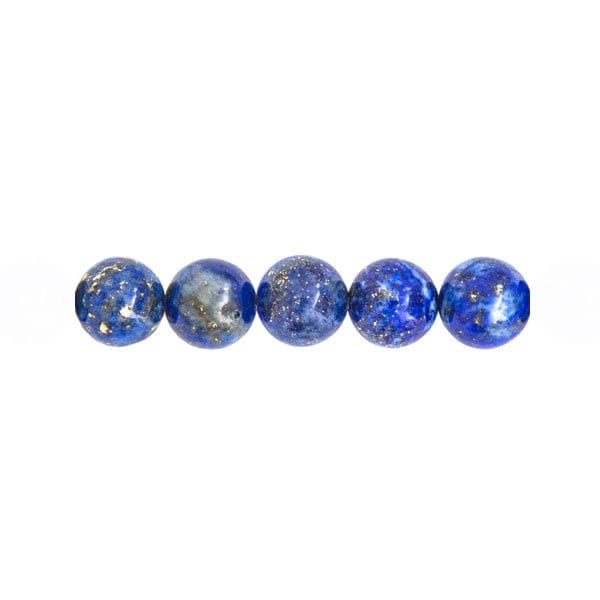 Perla di lapislazzuli – 6 mm