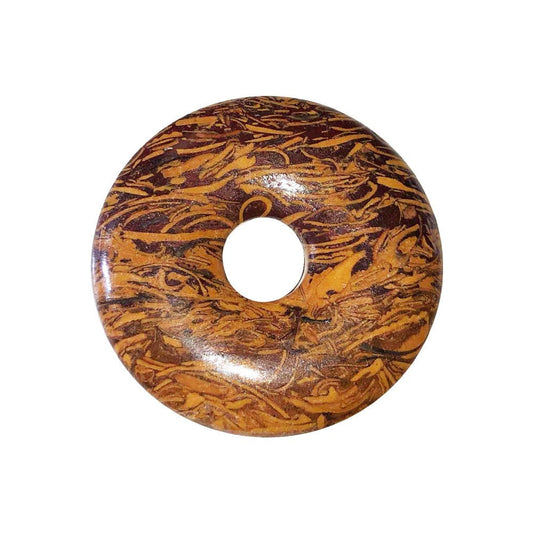 Pi cinese in diaspro pelle di serpente – 30 mm
