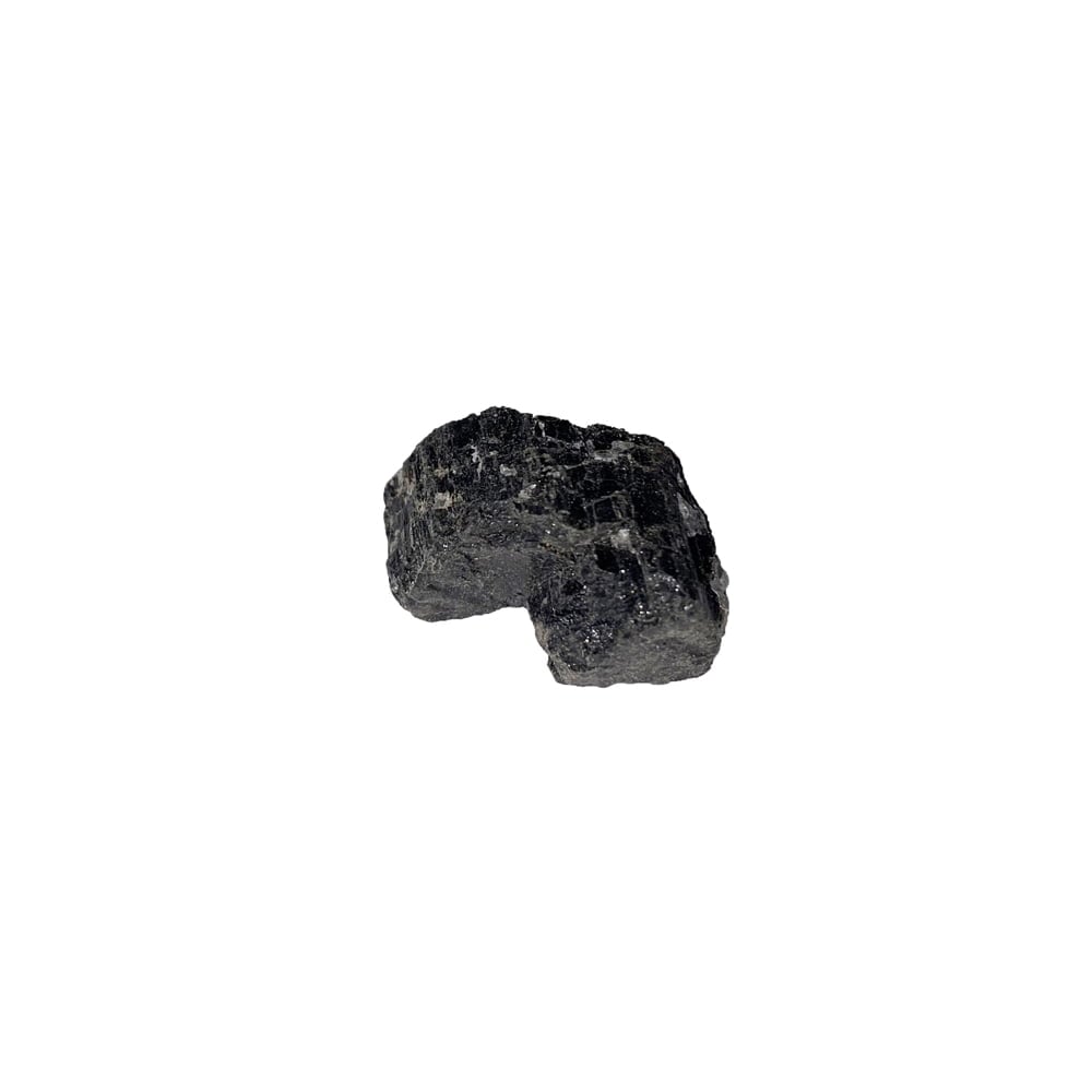 Pietra grezza di tormalina nera