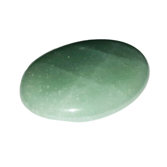 Pietre piatte singole di avventurina verde