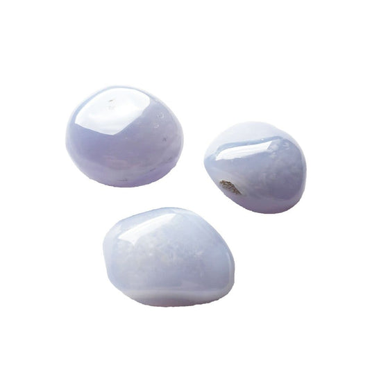 Pietre burattate 1 kg di calcedonio