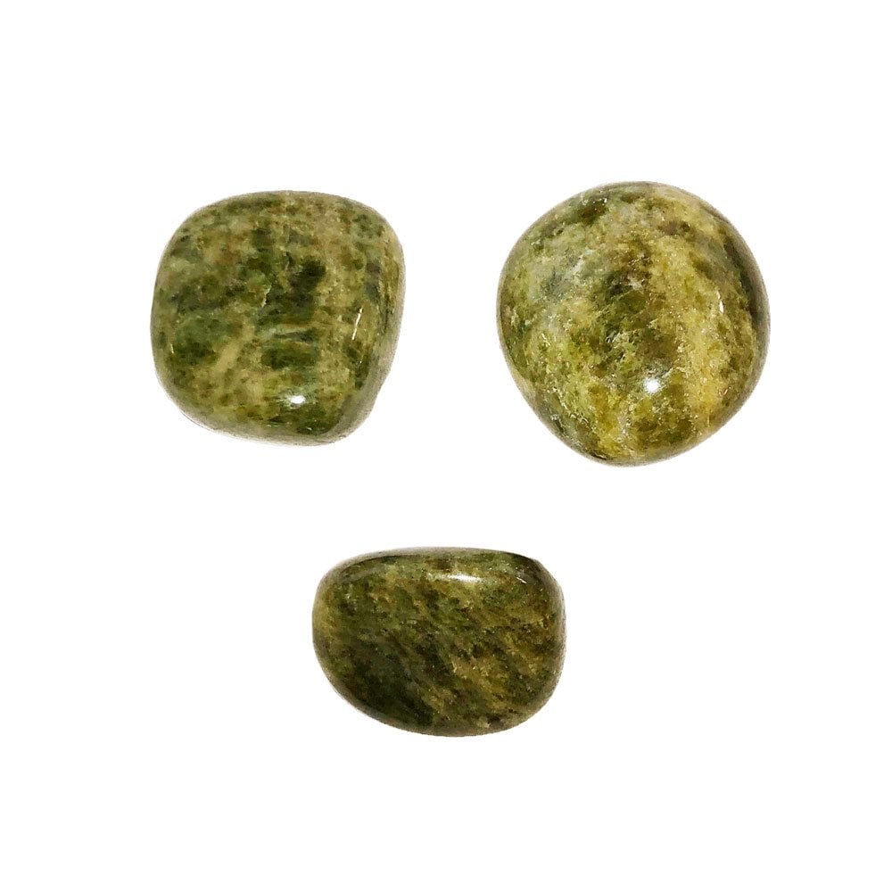 Pietra burattata di idocrasio
