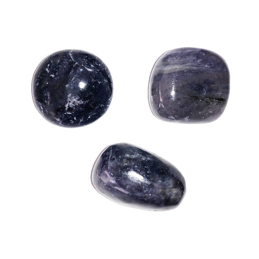 Pietra burattata di iolite