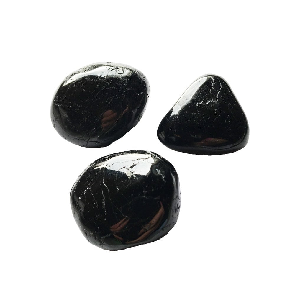 Pietre burattate 500 g di tormalina nera