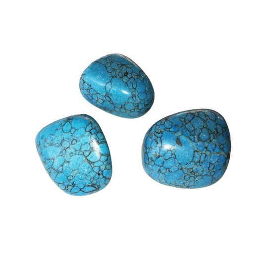 Pietre burattate 500 g di turchese Matrix