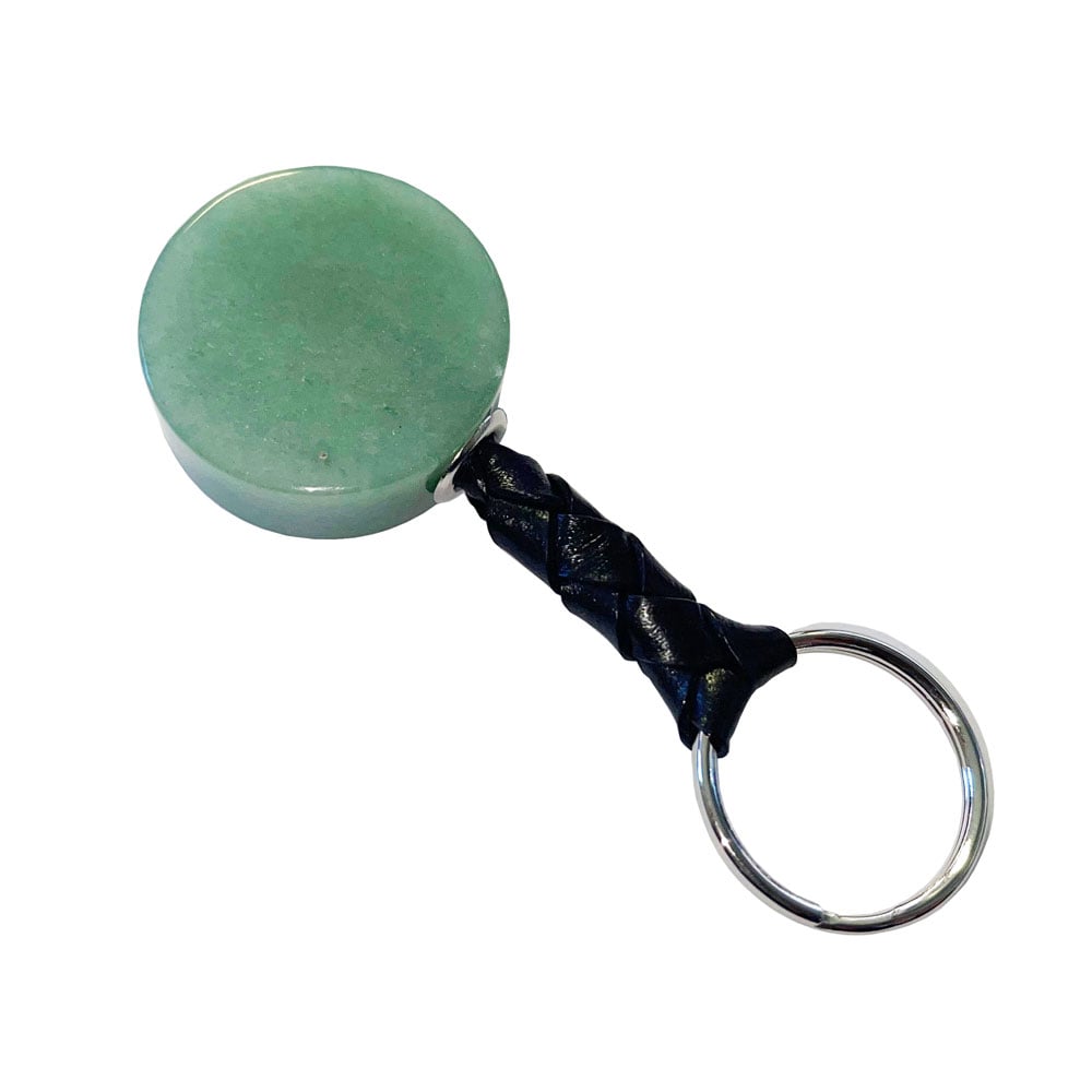 Portachiavi in avventurina verde – Disque
