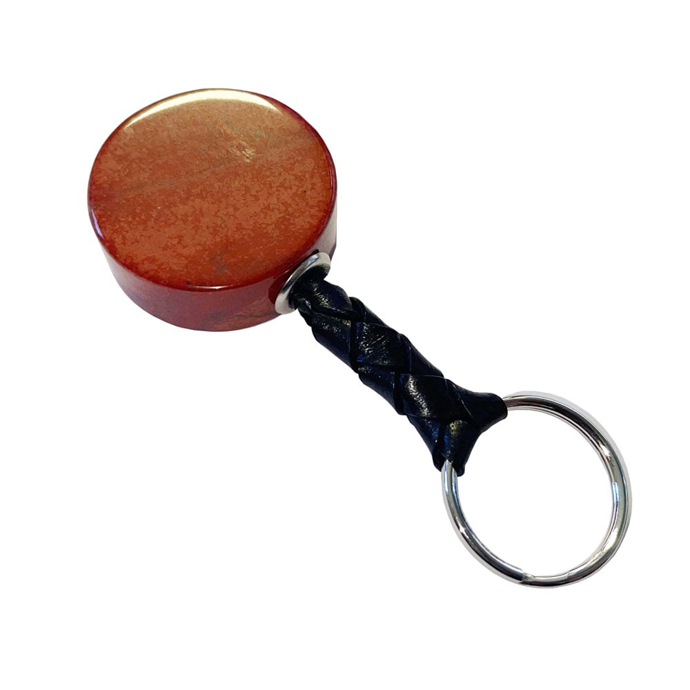 Portachiavi in diaspro rosso – Disque