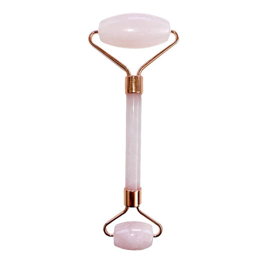 Rullo da massaggio in quarzo rosa – Roller