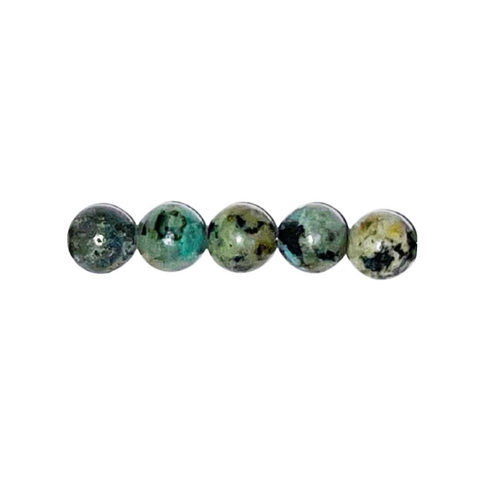 Perla di turchese d'Africa – 8 mm