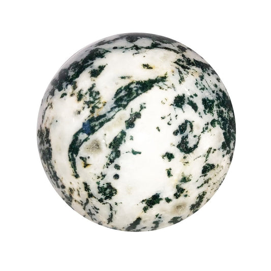 Sfera di agata albero – da 50 a 55 mm