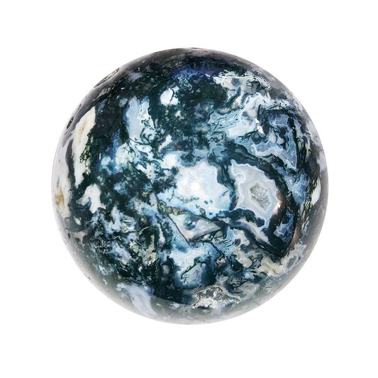 Sfera di agata muschiata – da 50 a 55 mm