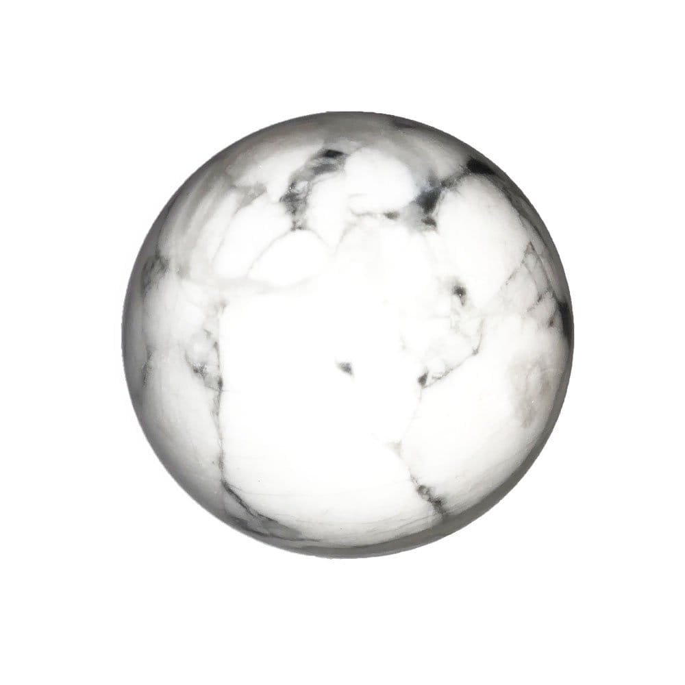 Sfera di howlite – da 50 a 55 mm