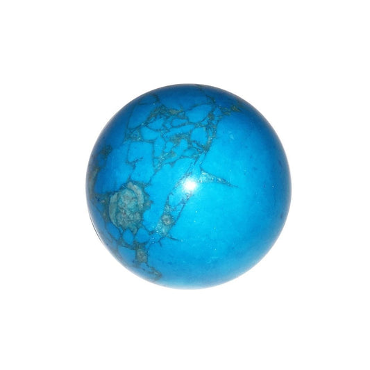 Sfera di howlite blu – 40 mm