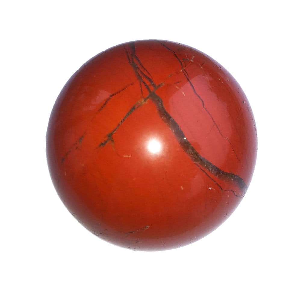 Sfera di diaspro rosso – da 50 a 55 mm