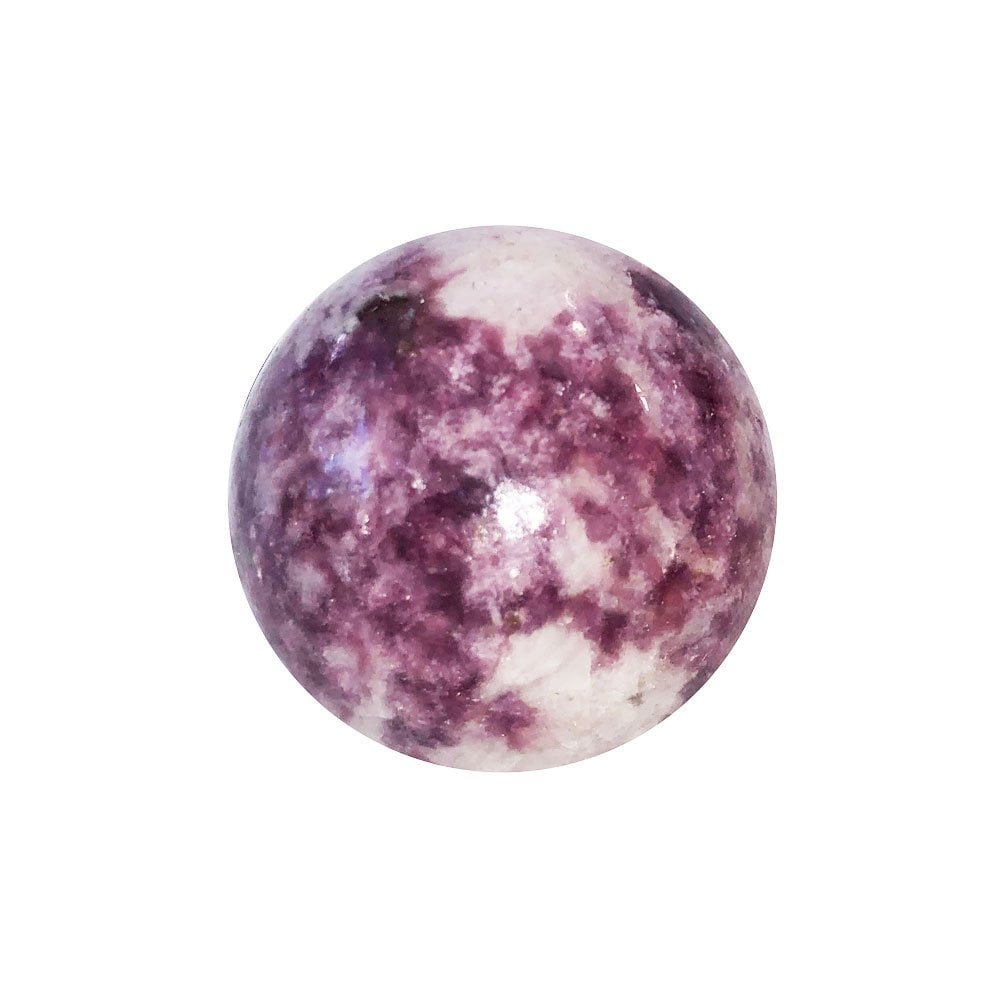 Sfera di lepidolite – 40 mm