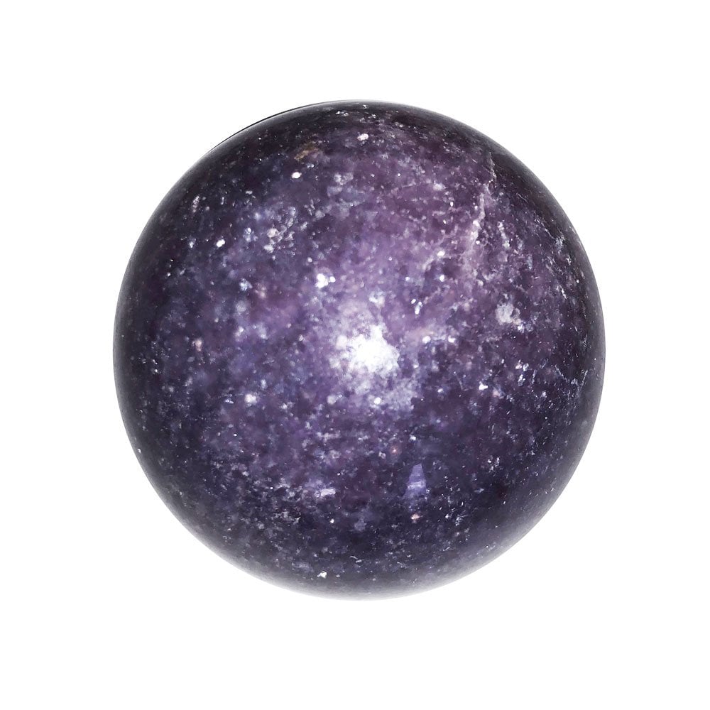 Sfera di lepidolite – da 50 a 55 mm