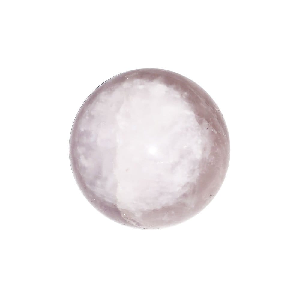 Sfera di quarzo rosa – 40 mm