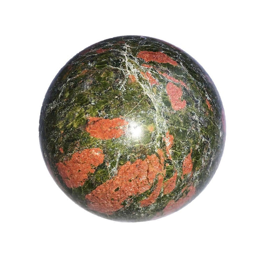 Sfera di unakite – da 50 a 55 mm