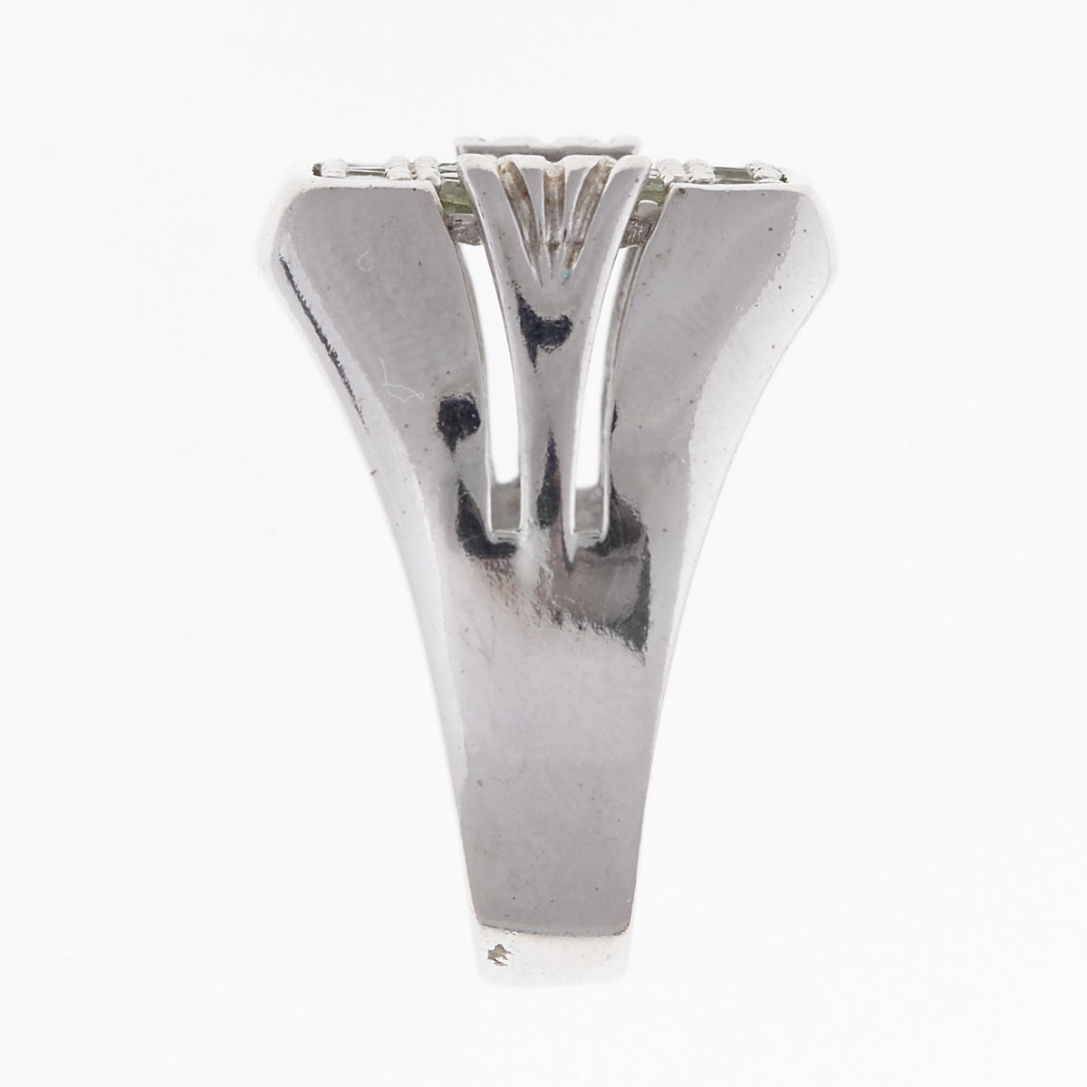 Anello da uomo in Argento con Moldaviti 3100 Codice catalogo: AGV3100