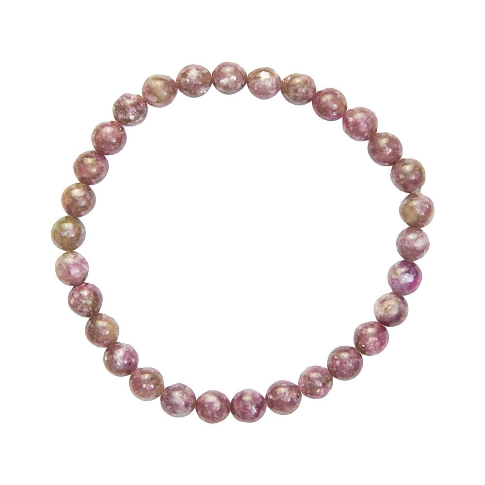 Bracciale con Tormalina Rosa – perline
