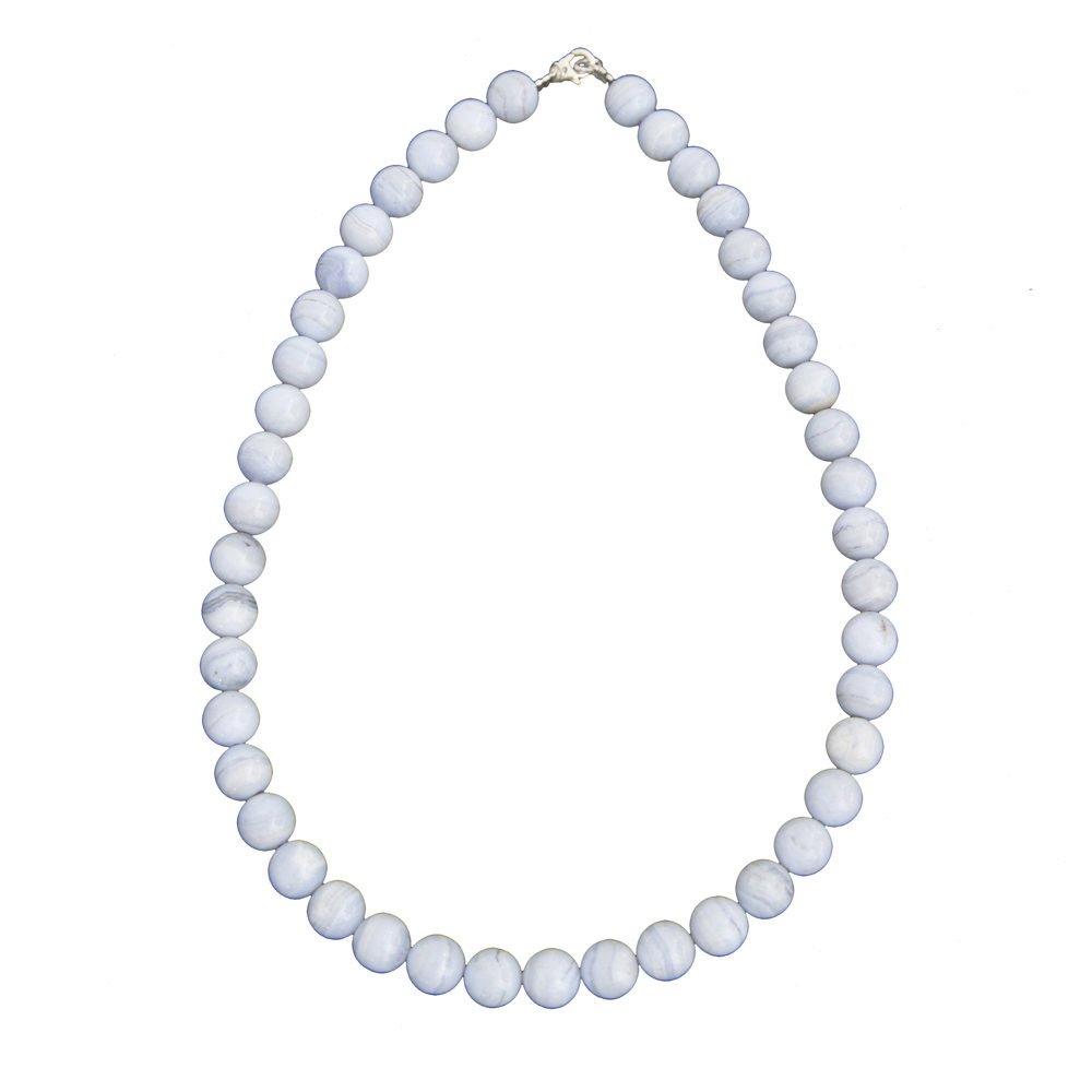 Collana di Calcedonio – Pietre sferiche