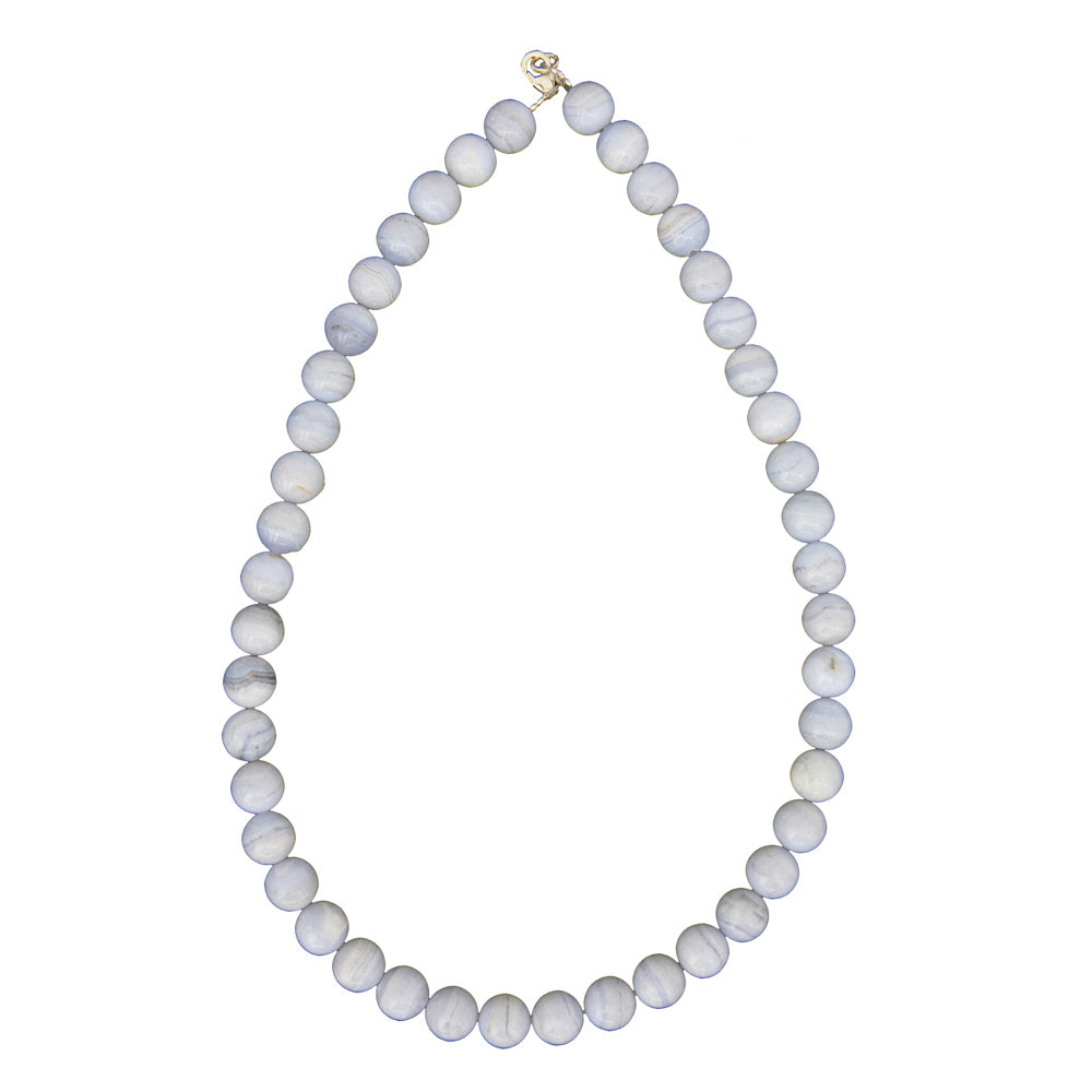 Collana di Calcedonio – Pietre sferiche