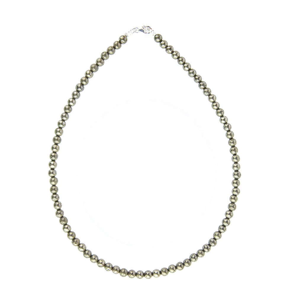Collana in Pirite di Ferro – Pietre sferiche