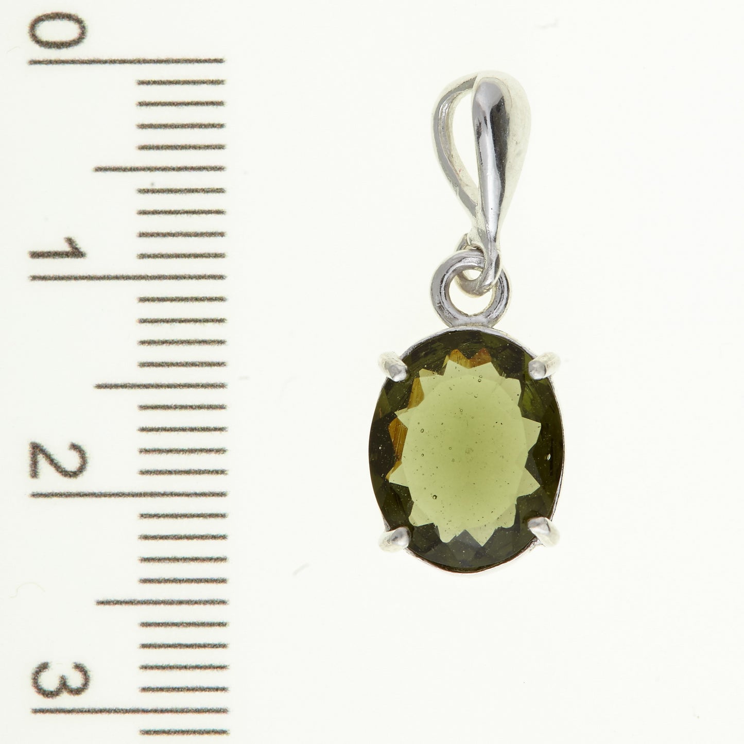 Parure in argento con Moldaviti 186