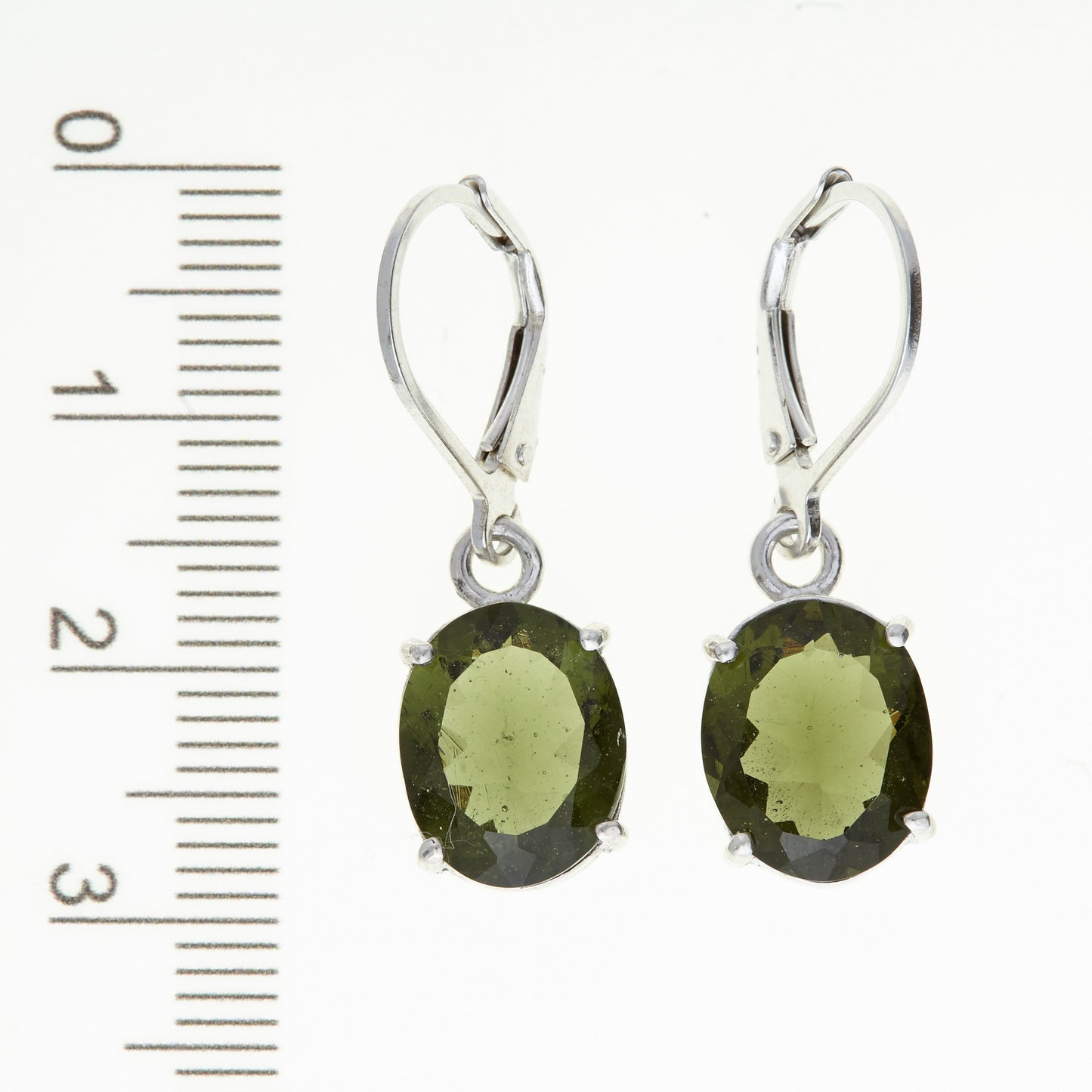 Parure in argento con Moldaviti 186