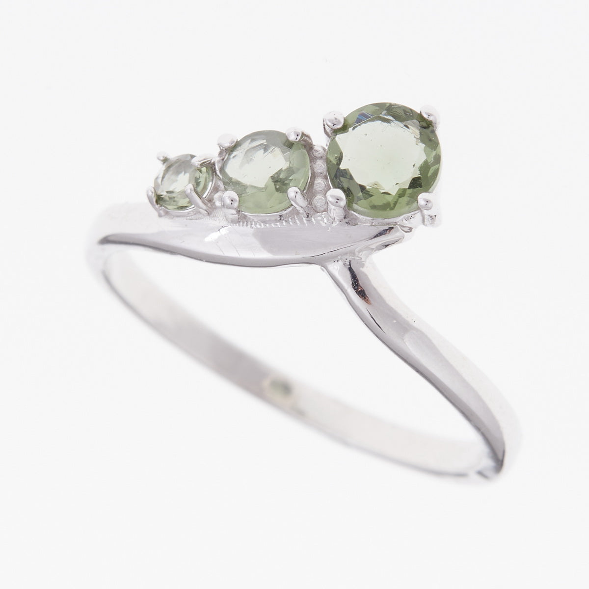 Anello in Argento con Moldavite 267