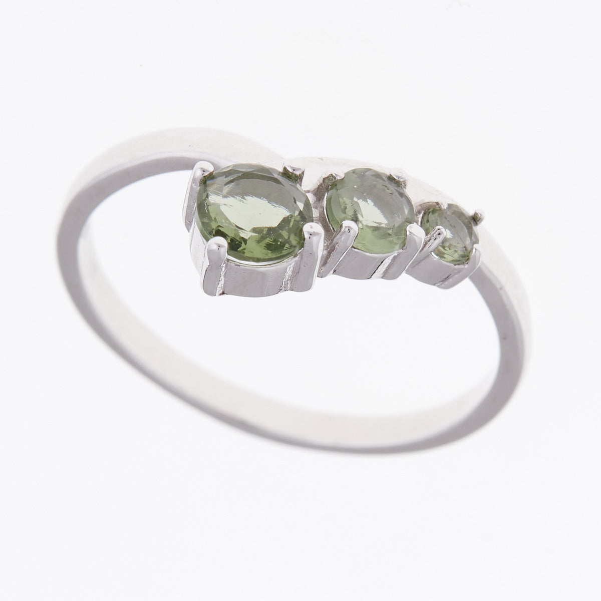 Anello in Argento con Moldavite 267