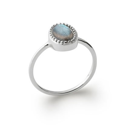 Anello Labradorite “Alexandra” – Argento 925