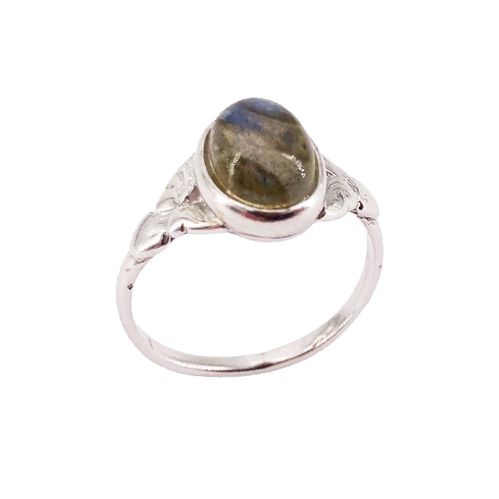 Anello Labradorite “Marianne” – Argento 925