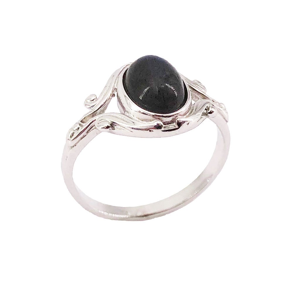 Anello Labradorite “Honorine” – Argento 925