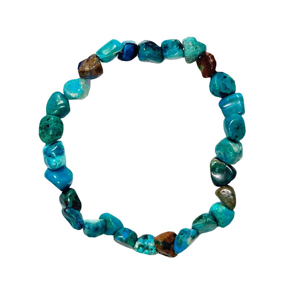 Bracciale Crisocolla – Barocco 19 cm