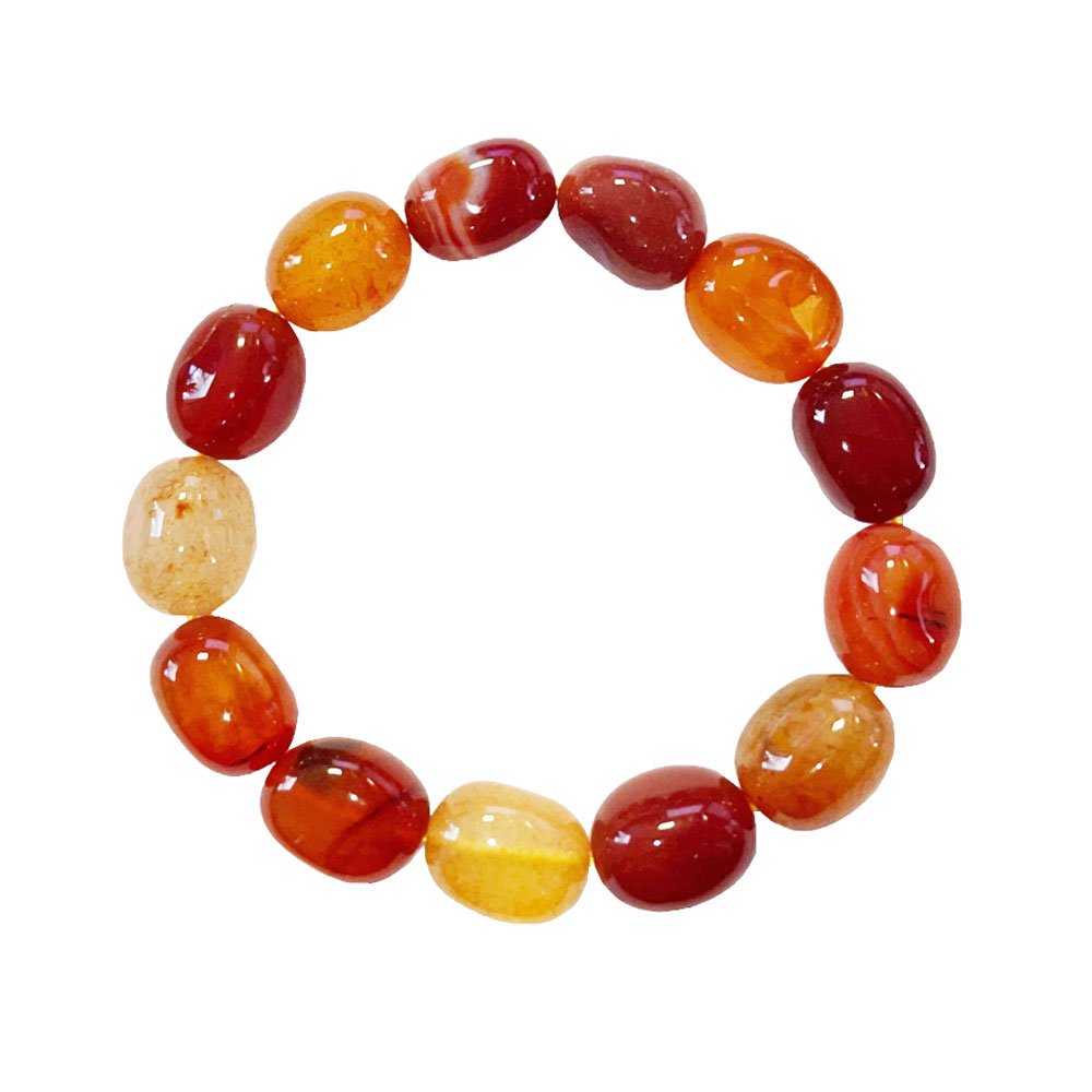 Bracciale Corniola – Pietre Pepite