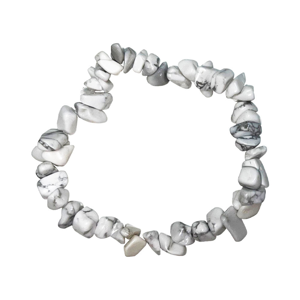 Bracciale Howlite – Barocco 19 cm