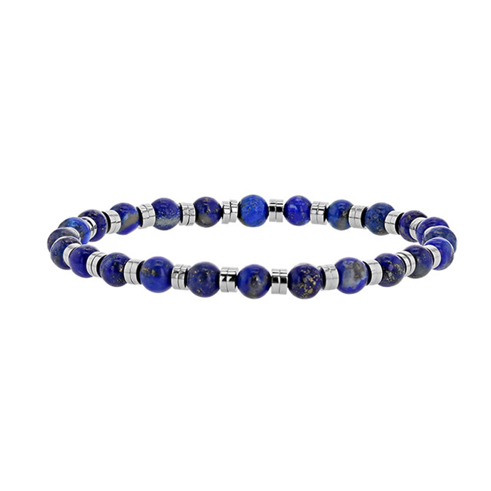 Bracciale Lapislazzuli “Per Lui” – Rif. F01-627