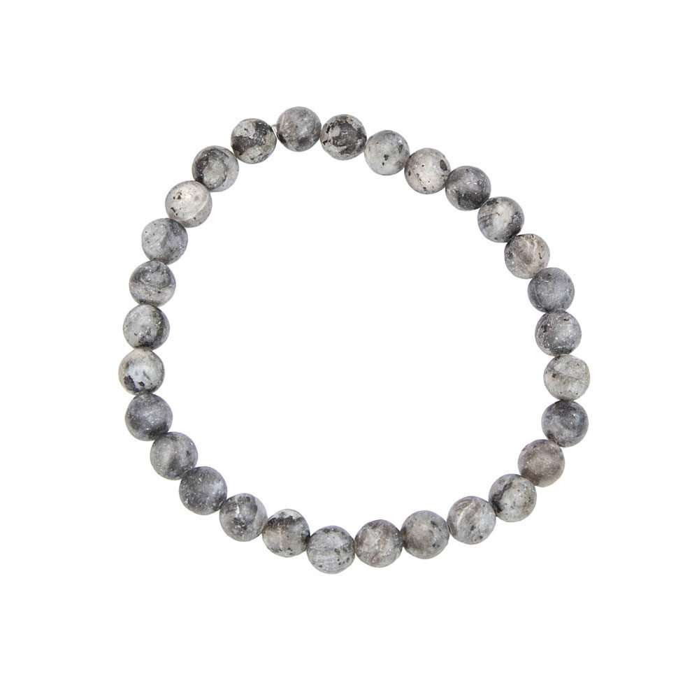 Bracciale Larvikite – pietre sferiche