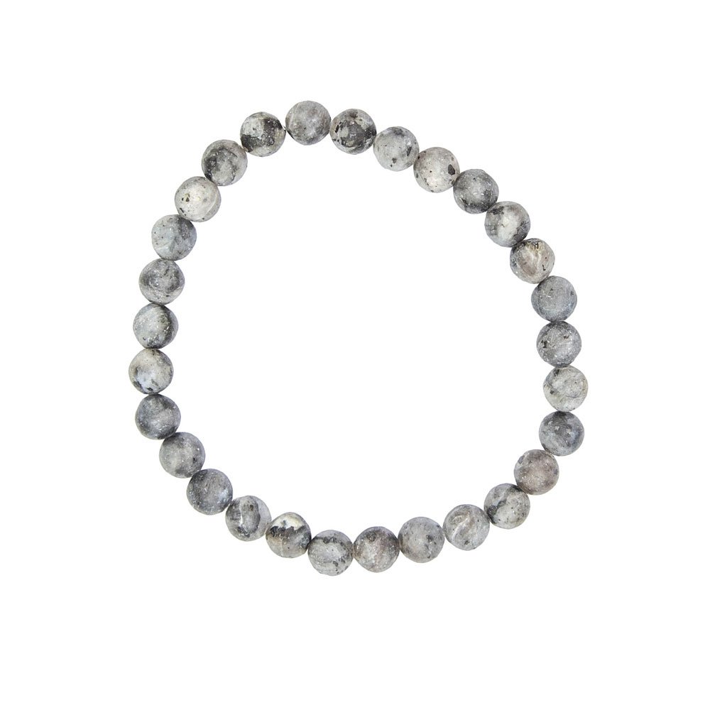 Bracciale Larvikite – pietre sferiche