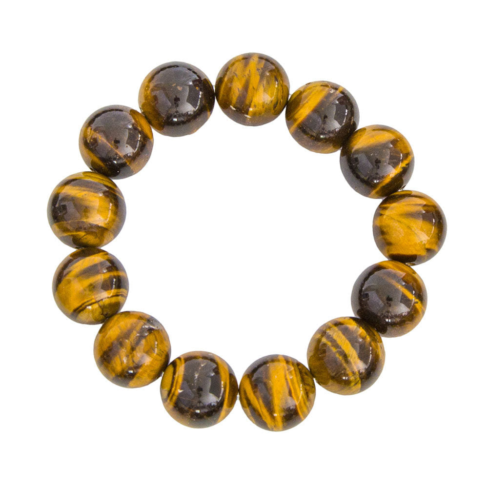 Bracciale Occhio di tigre – Pietre sferiche