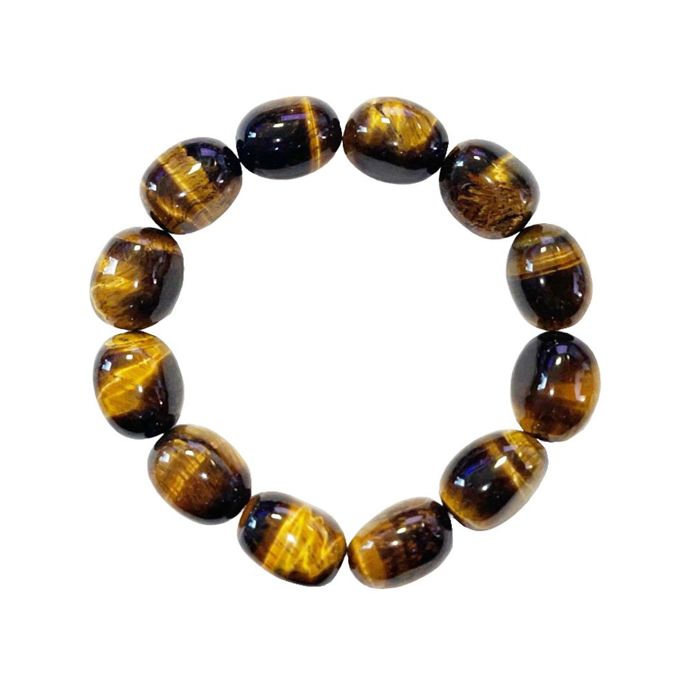 Bracciale Occhio di Tigre – Pietre Pepite
