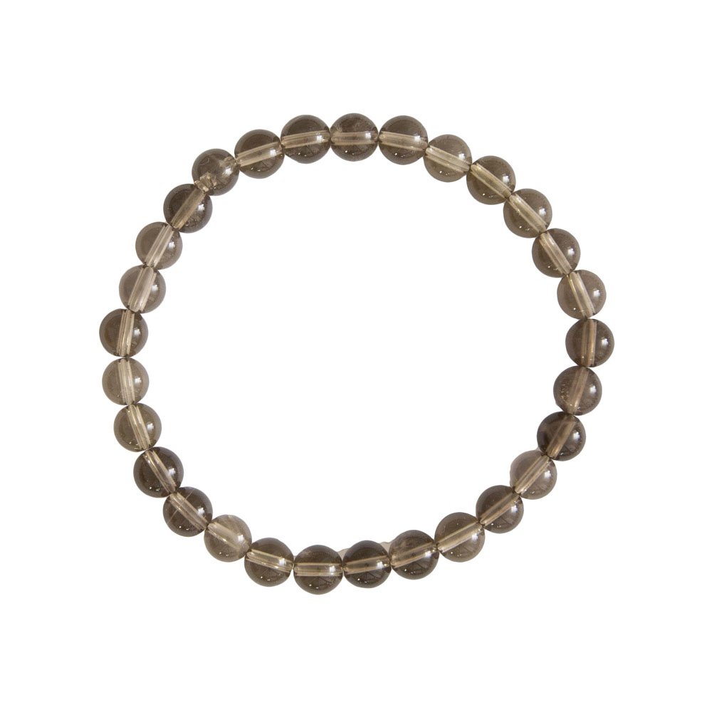 Bracciale al Quarzo Fumé – Perline