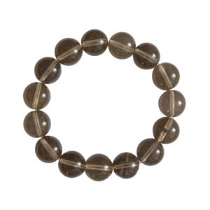 Bracciale al Quarzo Fumé – Perline