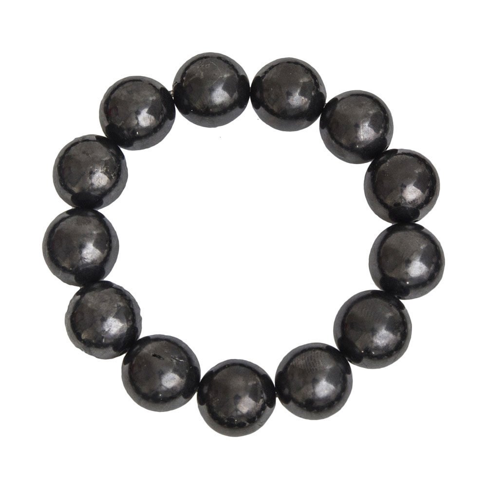 Bracciale in shungite – pietre sferiche
