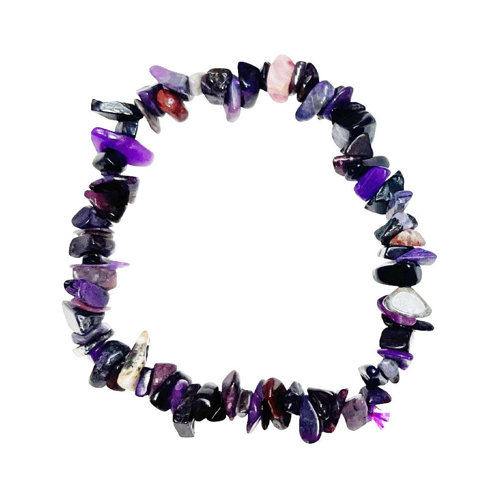 Bracciale Sugilite – Barocco 19 cm