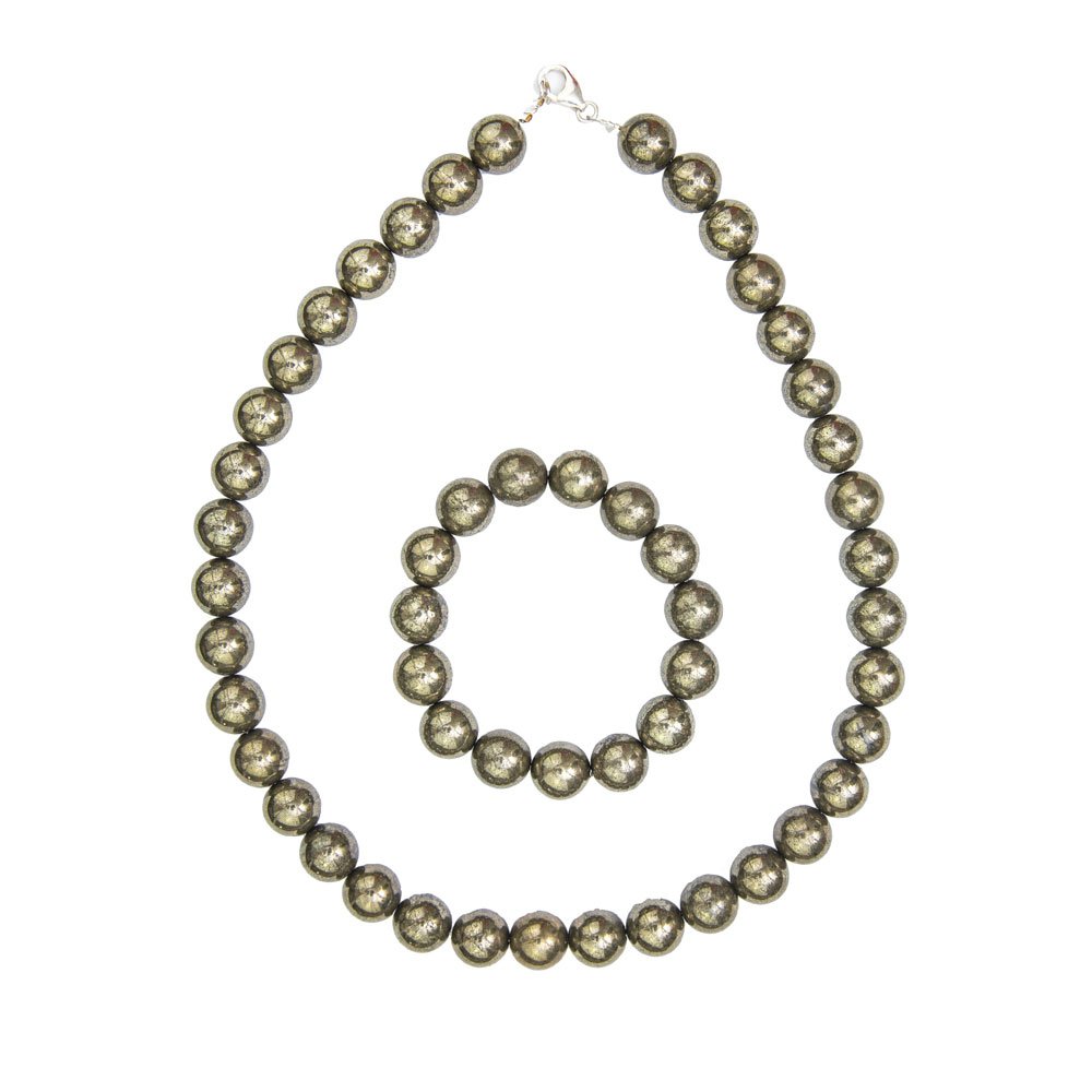 Set di Pirite di ferro – Pietre sferiche da 6 mm