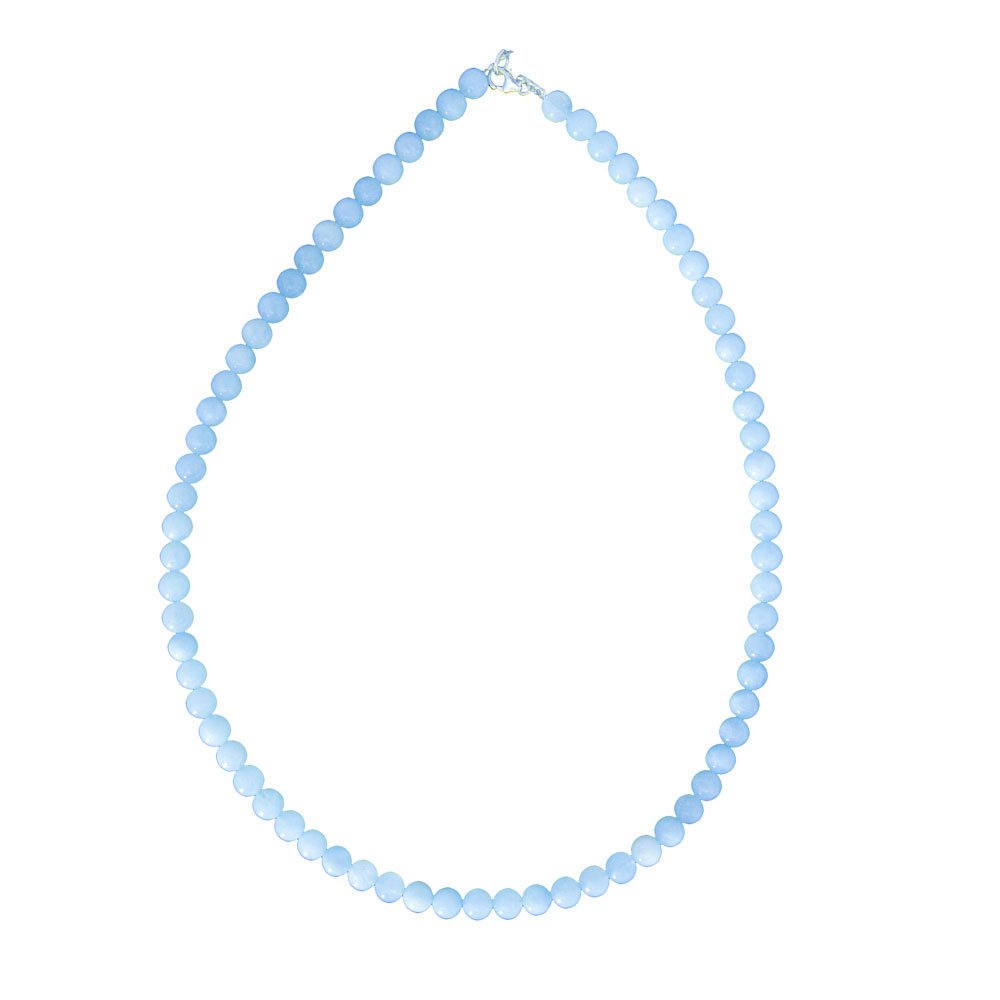 Collana Acquamarina – Pietre sferiche