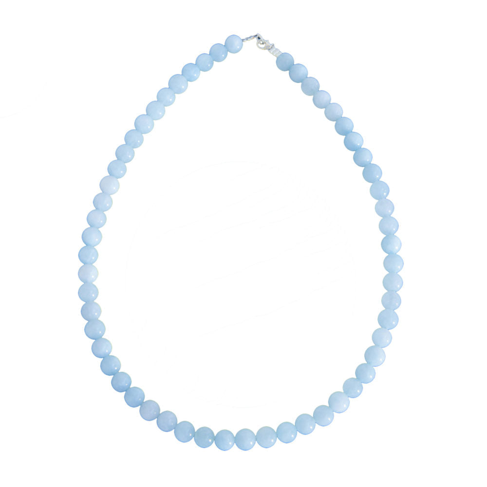 Collana Acquamarina – Pietre sferiche